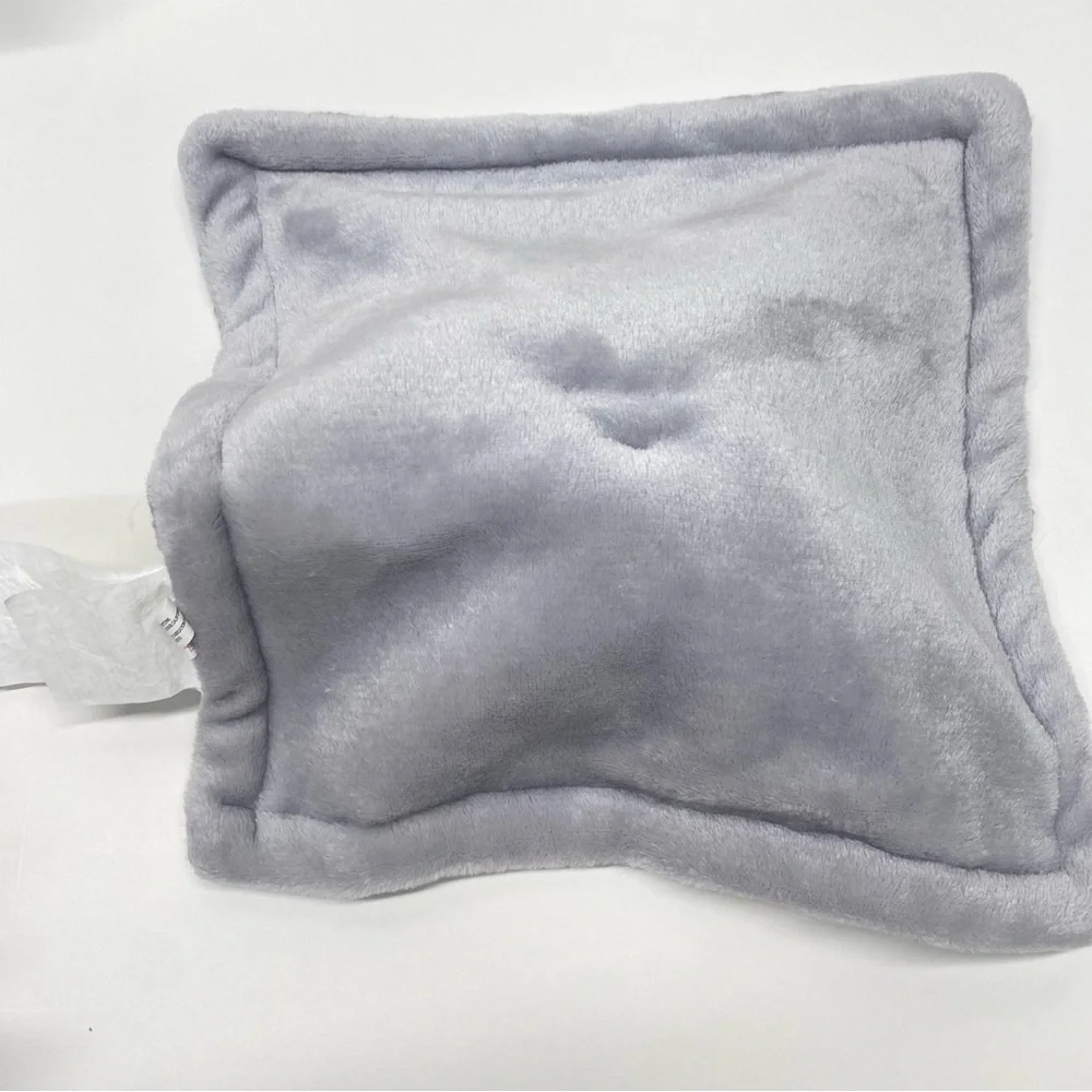 Gray Elephant Lovey Baby Security Blanket By SL Home Fashion Baby Toy Plush Soft